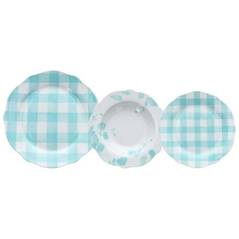 TOGNANA SERVIZIO 18 PIATTI PORCELLANA DA TAVOLA LINEA HIGGY TU 1 TOGNANA SERVIZIO 18 PIATTI PORCELLANA DA TAVOLA LINEA HIGGY TU