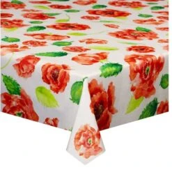 TOGNANA TOVAGLIA DA TAVOLA IN POLIESTERE ROSSO CM. 140x240 LINEA PAVERO