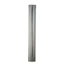 TUBO INOX PER CANNA FUMARIA AISI 304 CM. 100 DIAMETRO MM. 150 -Vendite Agrariagioiese tubo inox per canna fumaria aisi 304 cm 100 diametro mm 150 1