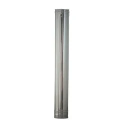 TUBO INOX PER CANNA FUMARIA AISI 304 CM. 100 DIAMETRO MM. 250 -Vendite Agrariagioiese tubo inox per canna fumaria aisi 304 cm 100 diametro mm 250 1
