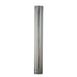 TUBO INOX PER CANNA FUMARIA AISI 304 CM. 100 DIAMETRO MM. 80 -Vendite Agrariagioiese tubo inox per canna fumaria aisi 304 cm 100 diametro mm 80 1
