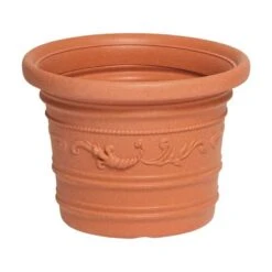 VASO PLASTICA FESTONATO Cm.40x30h PRESTIGE.
