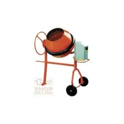 VIGOR BETONIERA ELETTRICA MOD. 165-15 WATT. 700 220V LT. 165 CON RUOTE