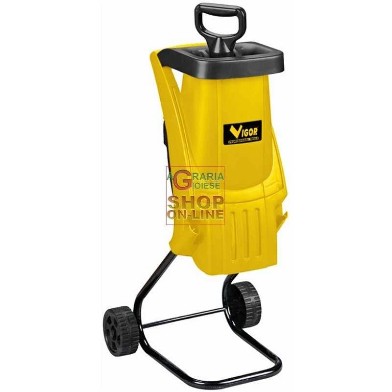 VIGOR BIOTRITURATORE VBI 2500 ELETTRICO WATT 2400 2 VIGOR BIOTRITURATORE VBI 2500 ELETTRICO WATT 2400 - immagine 2