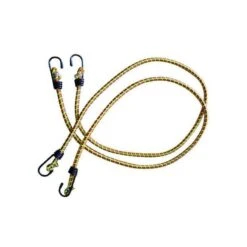 VIGOR CORDE ELASTICHE SET 2 PZ GANCI IN ACCIAIO MM. 8x2000