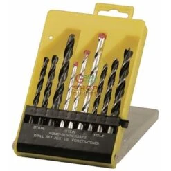 VIGOR SERIE PUNTE HSS-WIDIA-LEGNO IN SCATOLA PLASTICA PZ. 9 MM. 5-6-8 -Vendite Agrariagioiese vigor serie punte hss widia legno in scatola plastica pz 9 mm 5 6 8 1