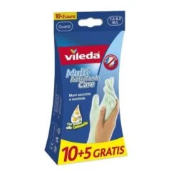 VILEDA Guanti Multi Protection Usa E Getta Pz. 10+5 Tg. S/m