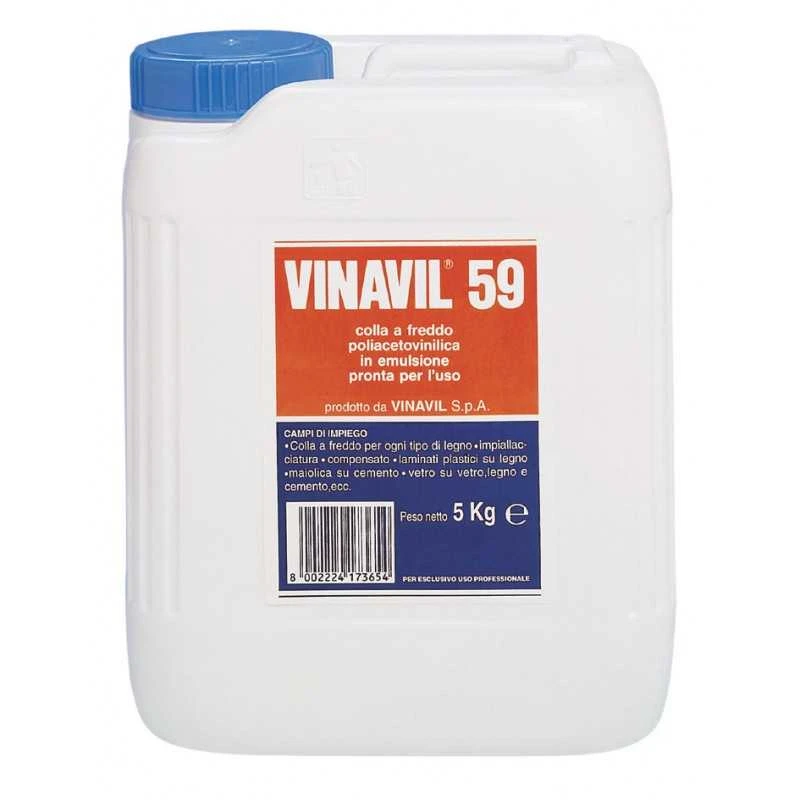 VINAVIL 59 COLLA VINILICA DA KG. 5 1 VINAVIL 59 COLLA VINILICA DA KG. 5