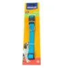 VITAKRAFT COLLARE PER CANI IN NYLON AZZURRO CM. 2,0x47 TAGLIA M
