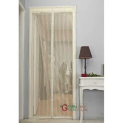 ZANZARIERA A STRISCE MAGNETICA 2 BANDELLE BIANCA CM.120X240 -Vendite Agrariagioiese zanzariera a strisce magnetica 2 bandelle bianca cm120x240 1