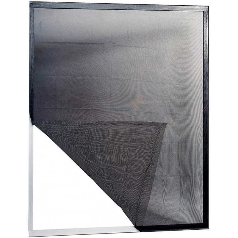 ZANZARIERA ADESIVA CON FISSAGGIO A STRAPPO IRS CM. 130x150 FINESTRA NERO 1 ZANZARIERA ADESIVA CON FISSAGGIO A STRAPPO IRS CM. 130x150 FINESTRA NERO