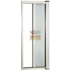 ZANZARIERA IRS IN ALLUMINIO SOTTILE ORIZZONTALE BIANCO CM.140x250 RIDUCIBILE