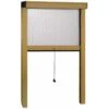 ZANZARIERA IRS IN ALLUMINIO SOTTILE VERTICALE BRONZO CM. 120x160 RIDUCIBILE -Vendite Agrariagioiese zanzariera irs in alluminio sottile verticale bronzo cm 120x160 riducibile